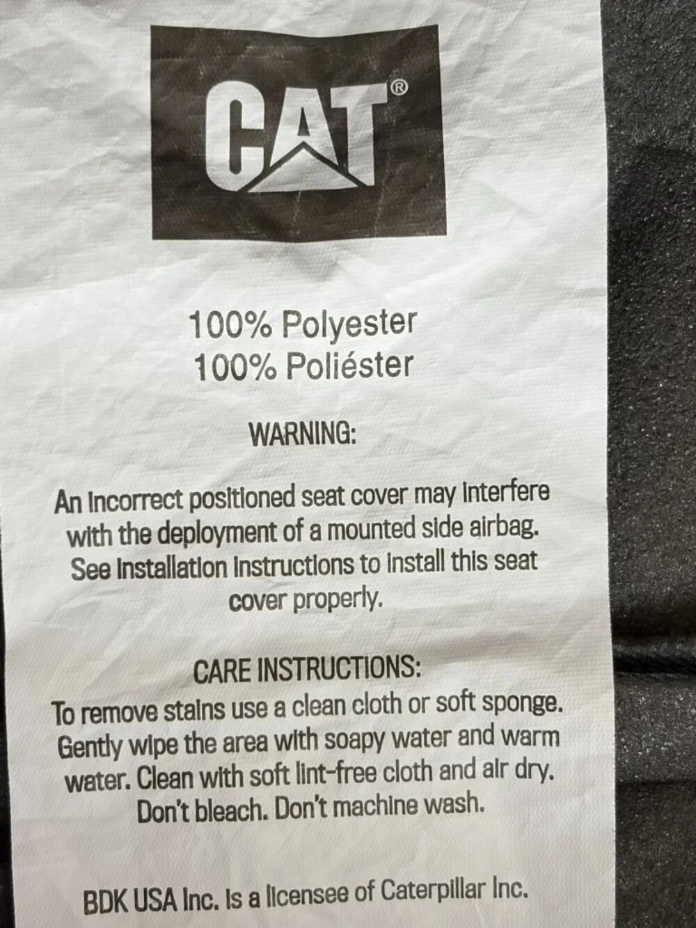 CAT Pet Car Seat Cover Protector Hammock Gray Waterproof Truck SUV Cars Used